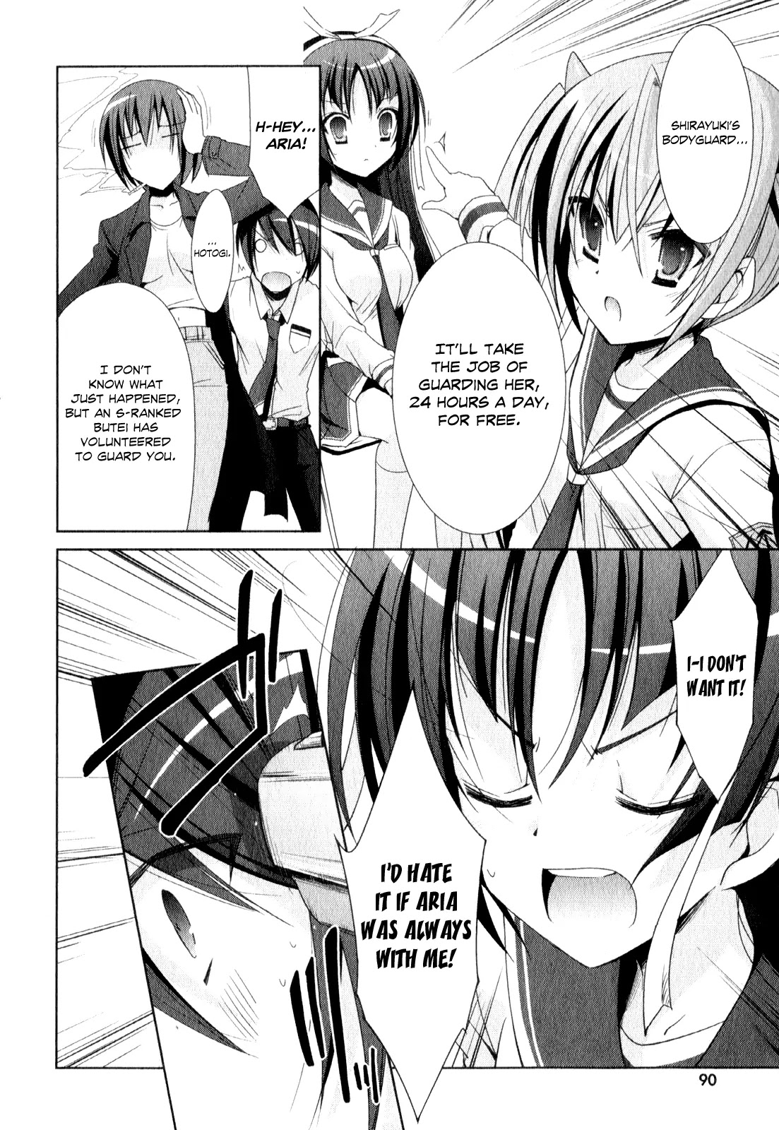 Hidan no Aria Chapter 19 page 25 - Chapter 19 : Calling to Pupil