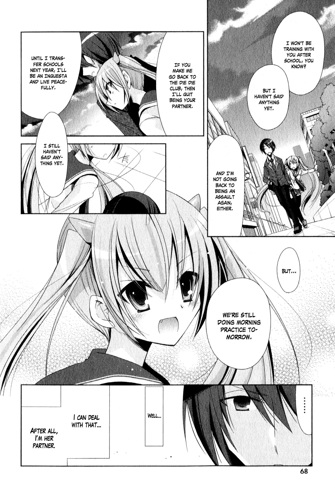Hidan no Aria Chapter 19 page 3 - Chapter 19 : Calling to Pupil