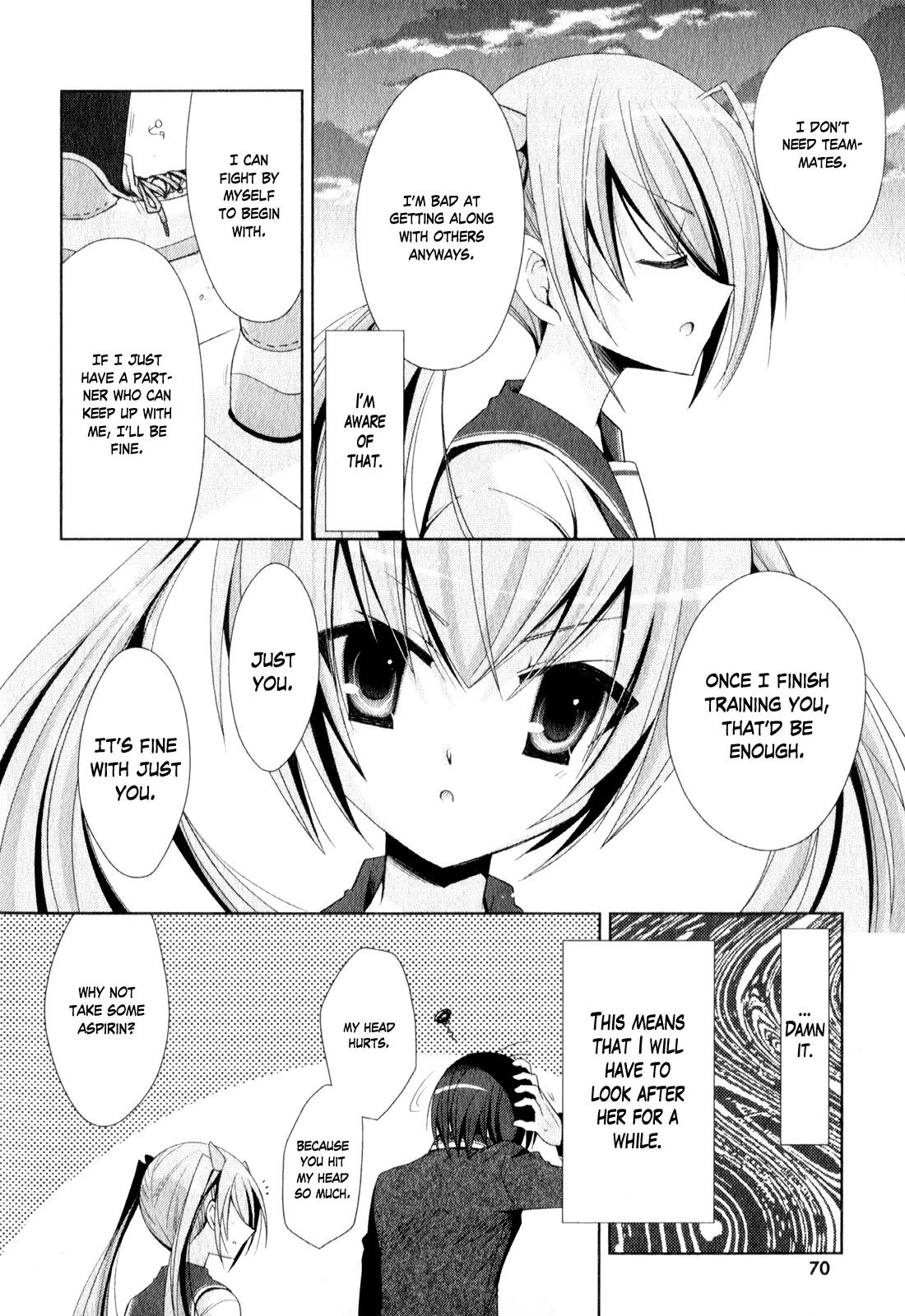 Hidan no Aria Chapter 19 page 5 - Chapter 19 : Calling to Pupil