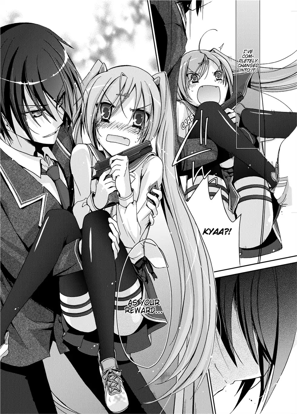 Hidan no Aria Chapter 2 page 12 - Chapter 2: Vol.1 Bullet 2: Hysteria Mode