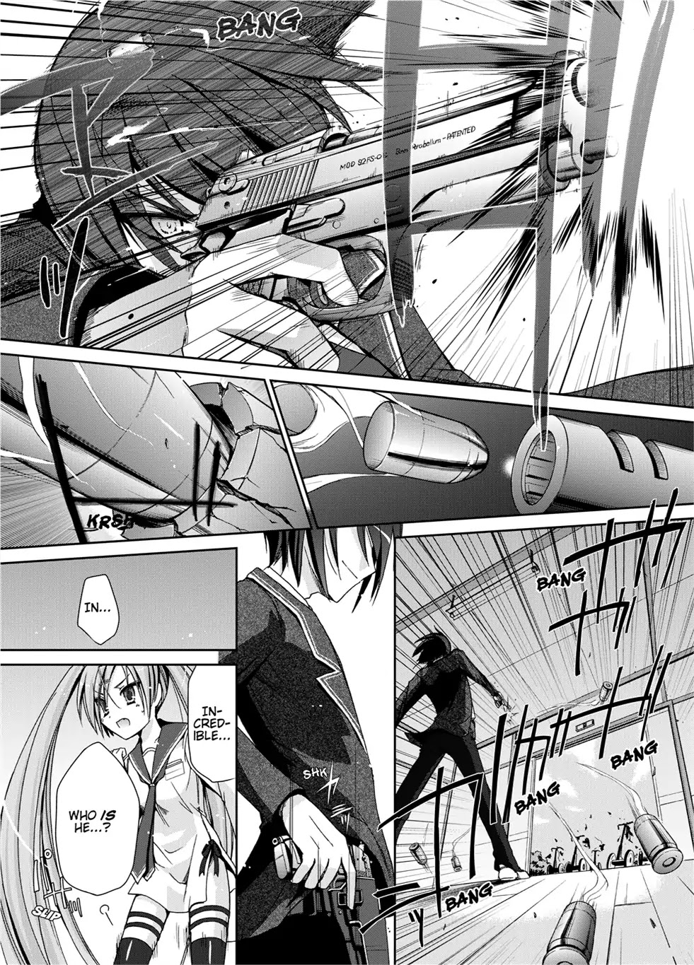 Hidan no Aria Chapter 2 page 19 - Chapter 2: Vol.1 Bullet 2: Hysteria Mode