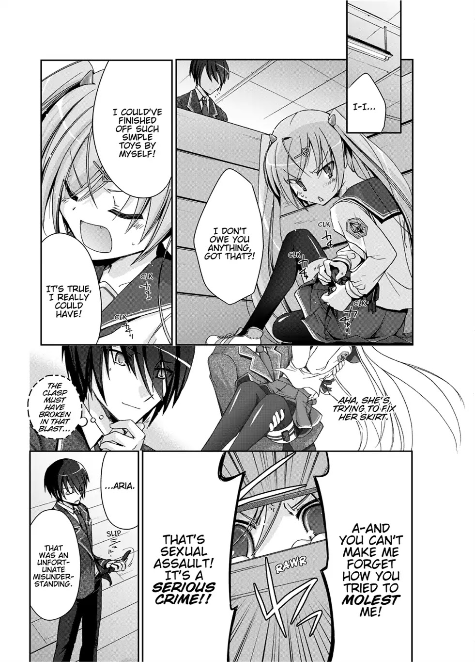 Hidan no Aria Chapter 2 page 21 - Chapter 2: Vol.1 Bullet 2: Hysteria Mode