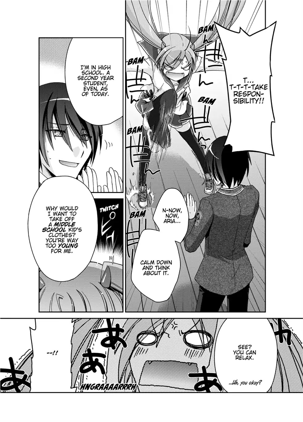 Hidan no Aria Chapter 2 page 24 - Chapter 2: Vol.1 Bullet 2: Hysteria Mode
