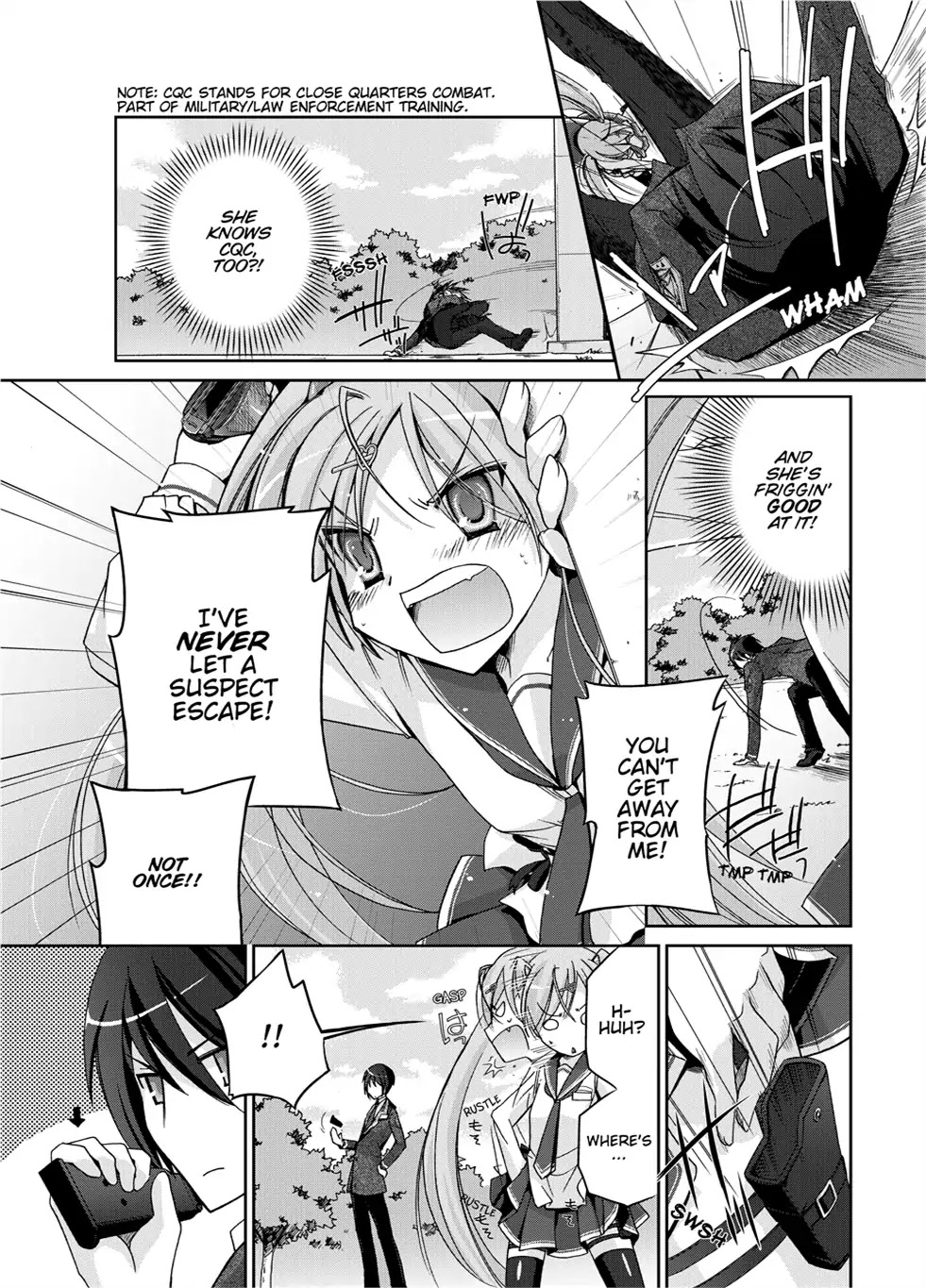 Hidan no Aria Chapter 2 page 28 - Chapter 2: Vol.1 Bullet 2: Hysteria Mode