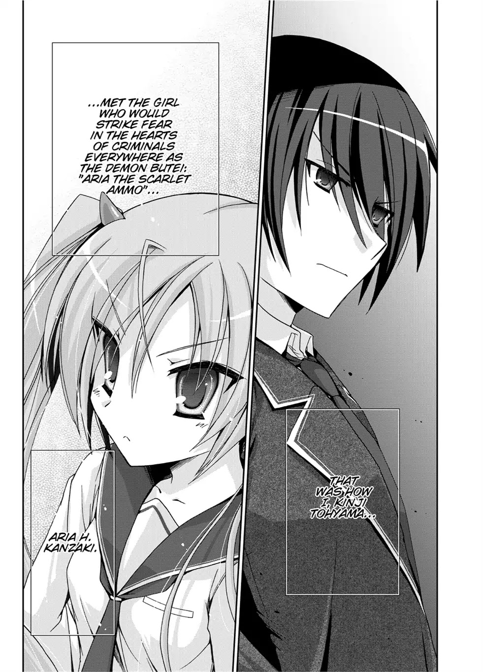 Hidan no Aria Chapter 2 page 33 - Chapter 2: Vol.1 Bullet 2: Hysteria Mode
