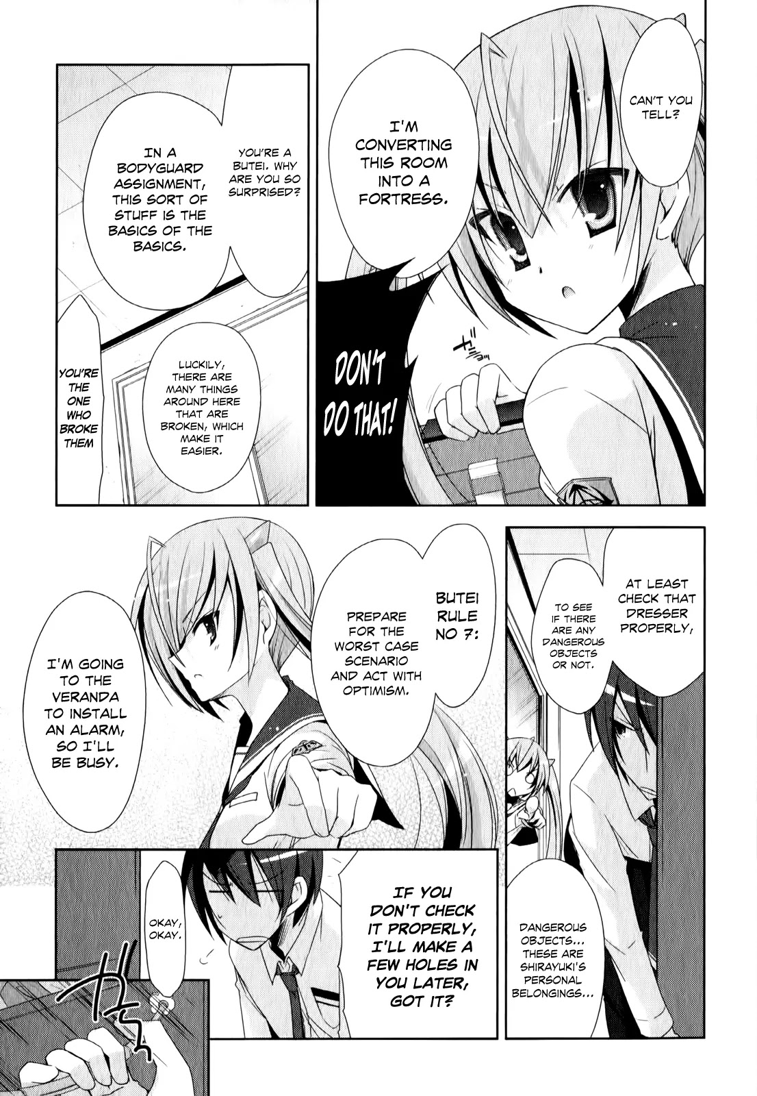 Hidan no Aria Chapter 20 page 4 - Chapter 20 : Caged Bird