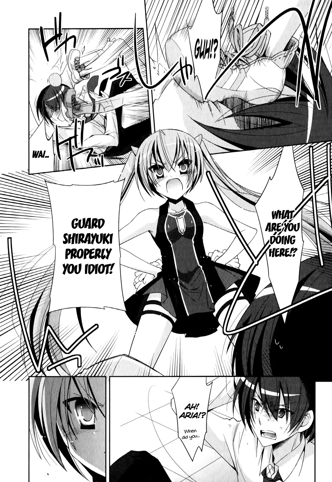 Hidan no Aria Chapter 21 page 15 - Chapter 21: Bodyguard