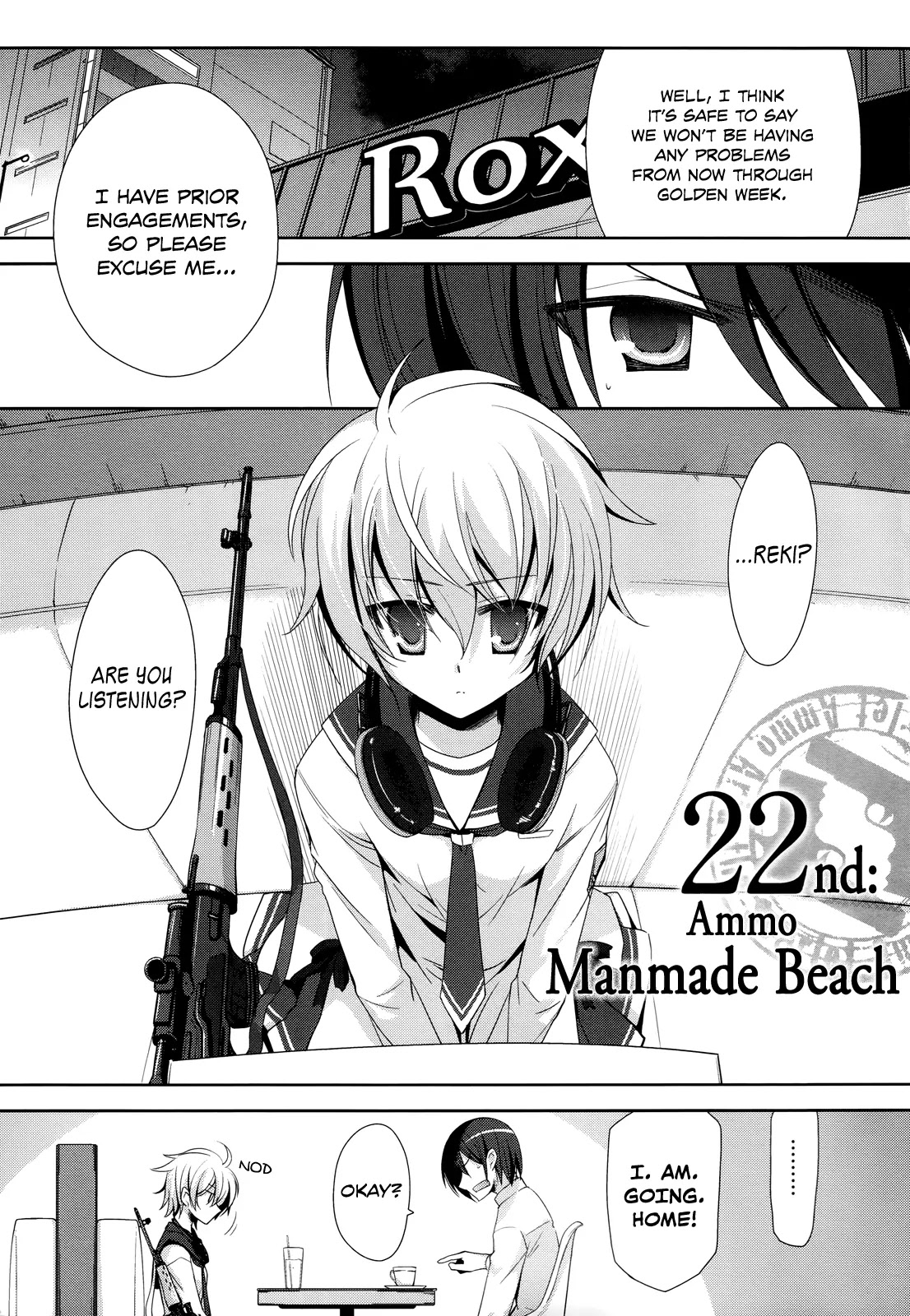Hidan no Aria Chapter 22 page 5 - Chapter 22 : Manmade Beach