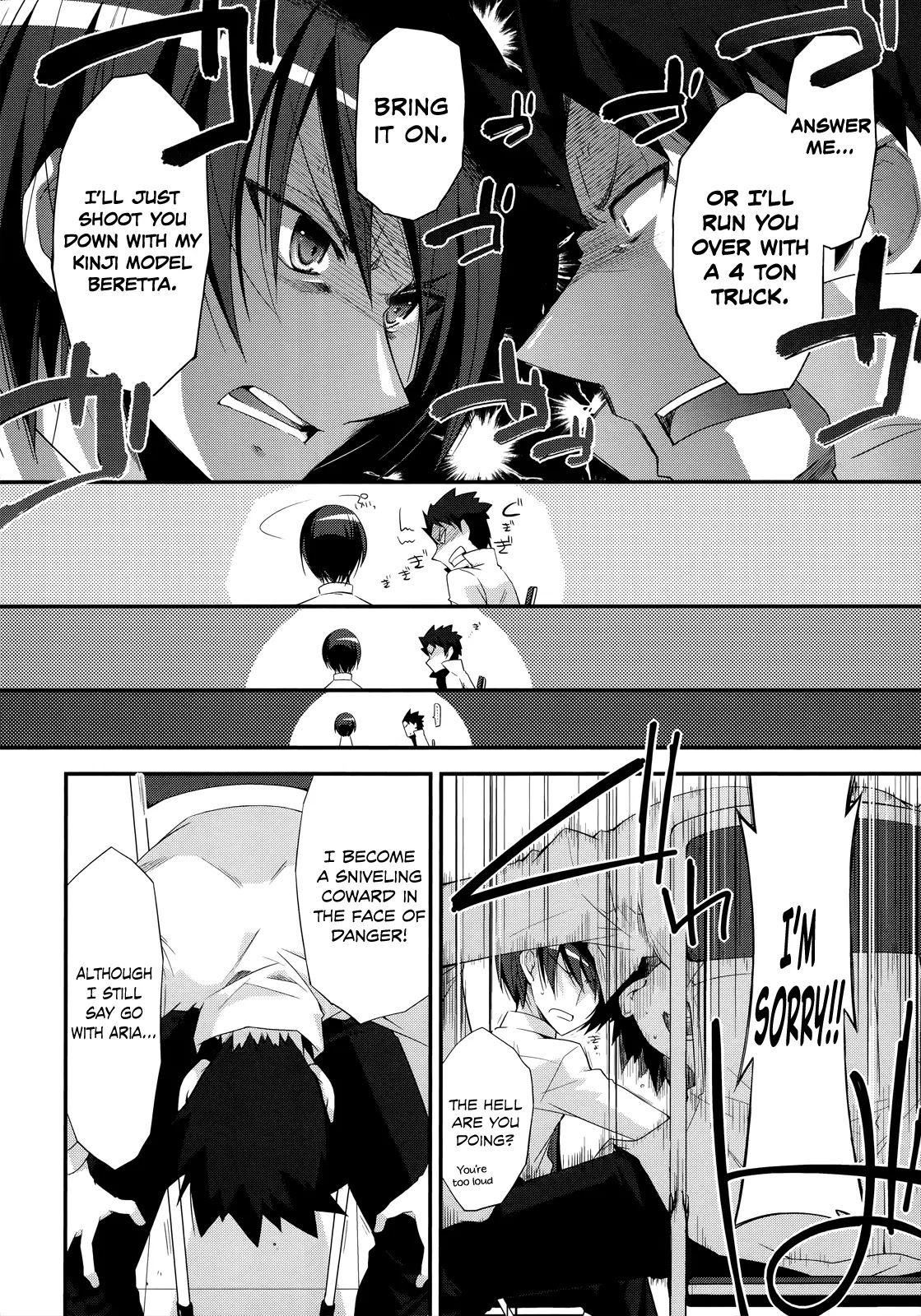 Hidan no Aria Chapter 23 page 11 - Chapter 23 : Ammo Junction