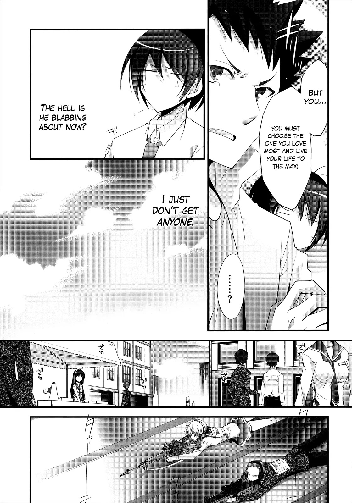 Hidan no Aria Chapter 23 page 12 - Chapter 23 : Ammo Junction