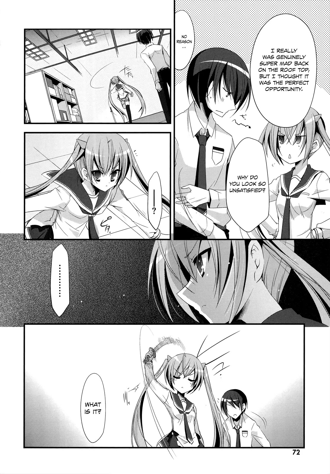 Hidan no Aria Chapter 24 page 12 - Chapter 24 : Ammo, I'll Protect You