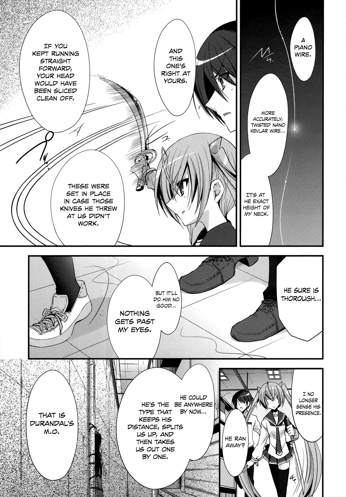Hidan no Aria Chapter 24 page 13 - Chapter 24 : Ammo, I'll Protect You