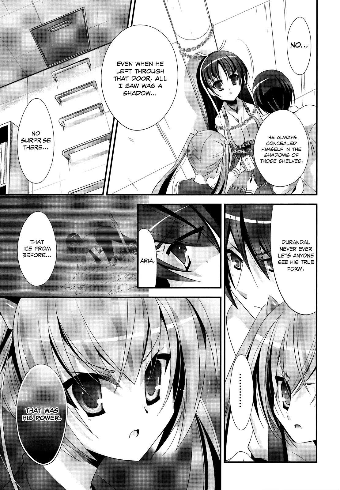 Hidan no Aria Chapter 24 page 17 - Chapter 24 : Ammo, I'll Protect You