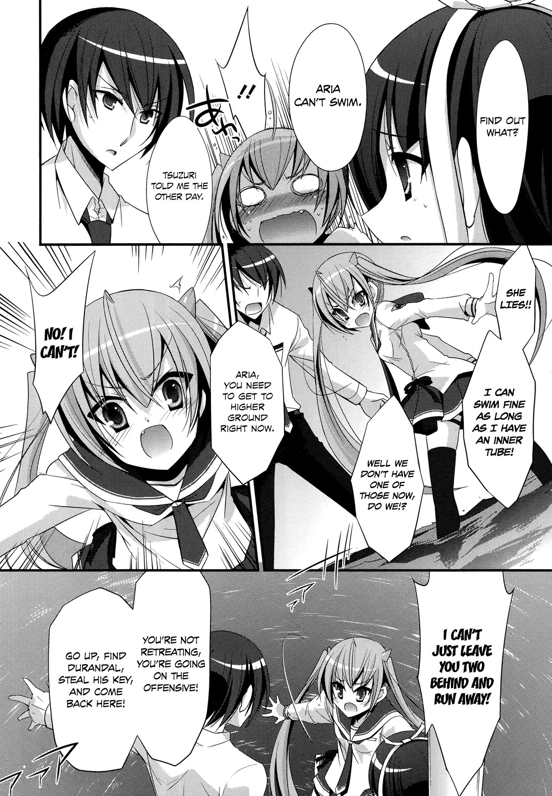 Hidan no Aria Chapter 24 page 20 - Chapter 24 : Ammo, I'll Protect You