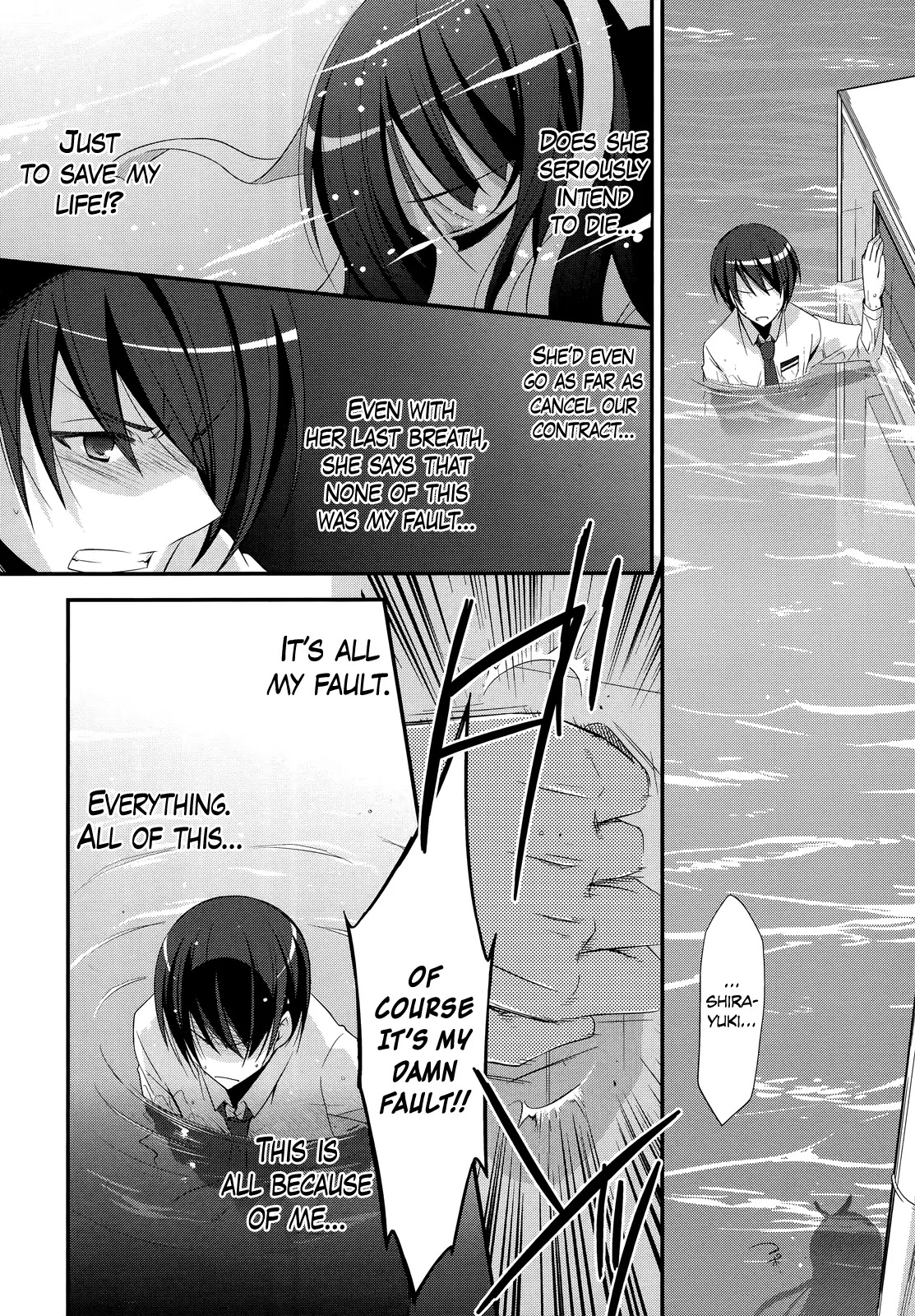 Hidan no Aria Chapter 24 page 26 - Chapter 24 : Ammo, I'll Protect You