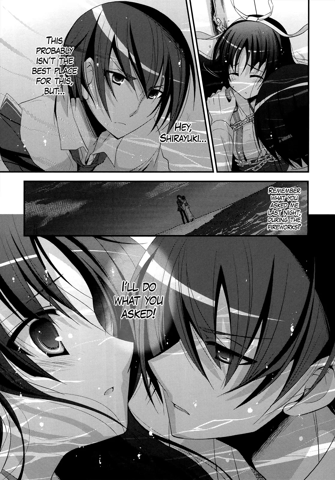 Hidan no Aria Chapter 24 page 29 - Chapter 24 : Ammo, I'll Protect You