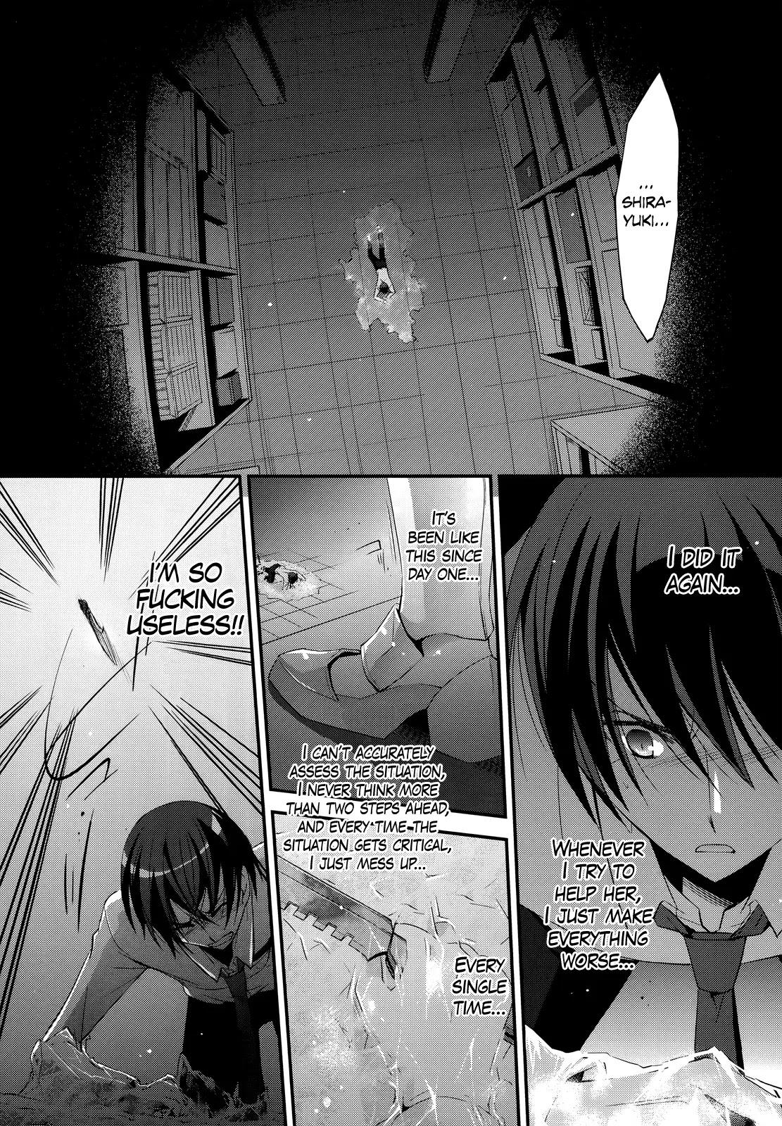 Hidan no Aria Chapter 24 page 5 - Chapter 24 : Ammo, I'll Protect You