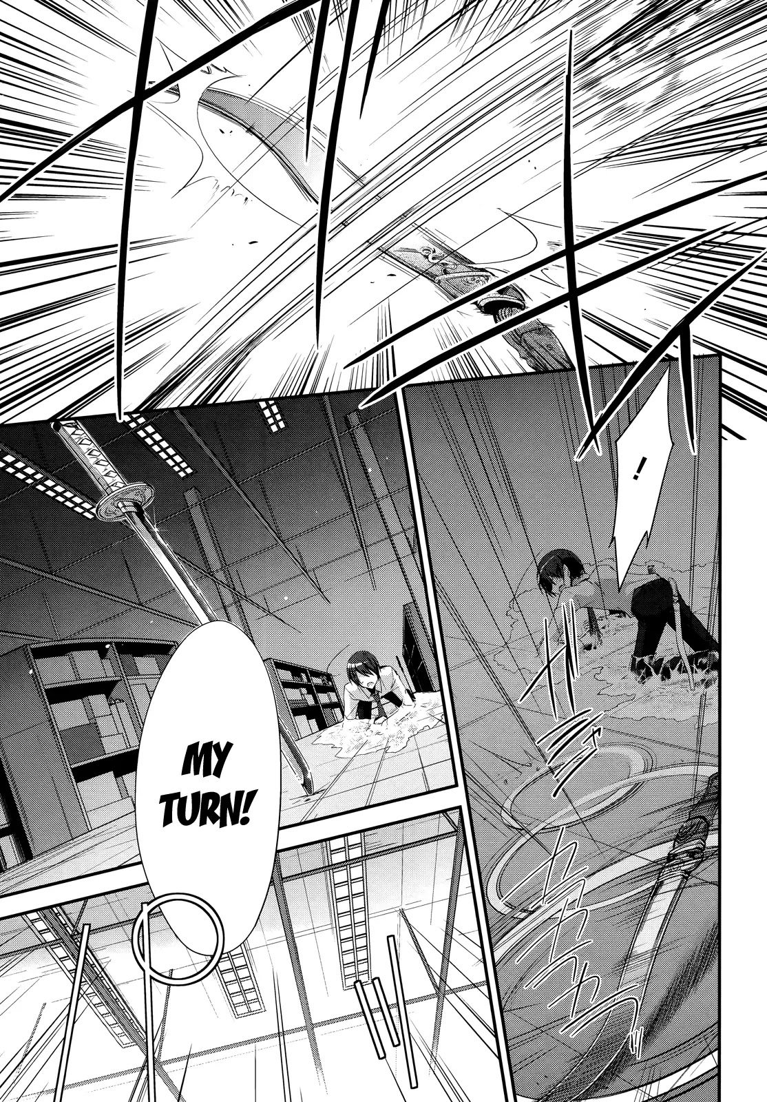 Hidan no Aria Chapter 24 page 6 - Chapter 24 : Ammo, I'll Protect You