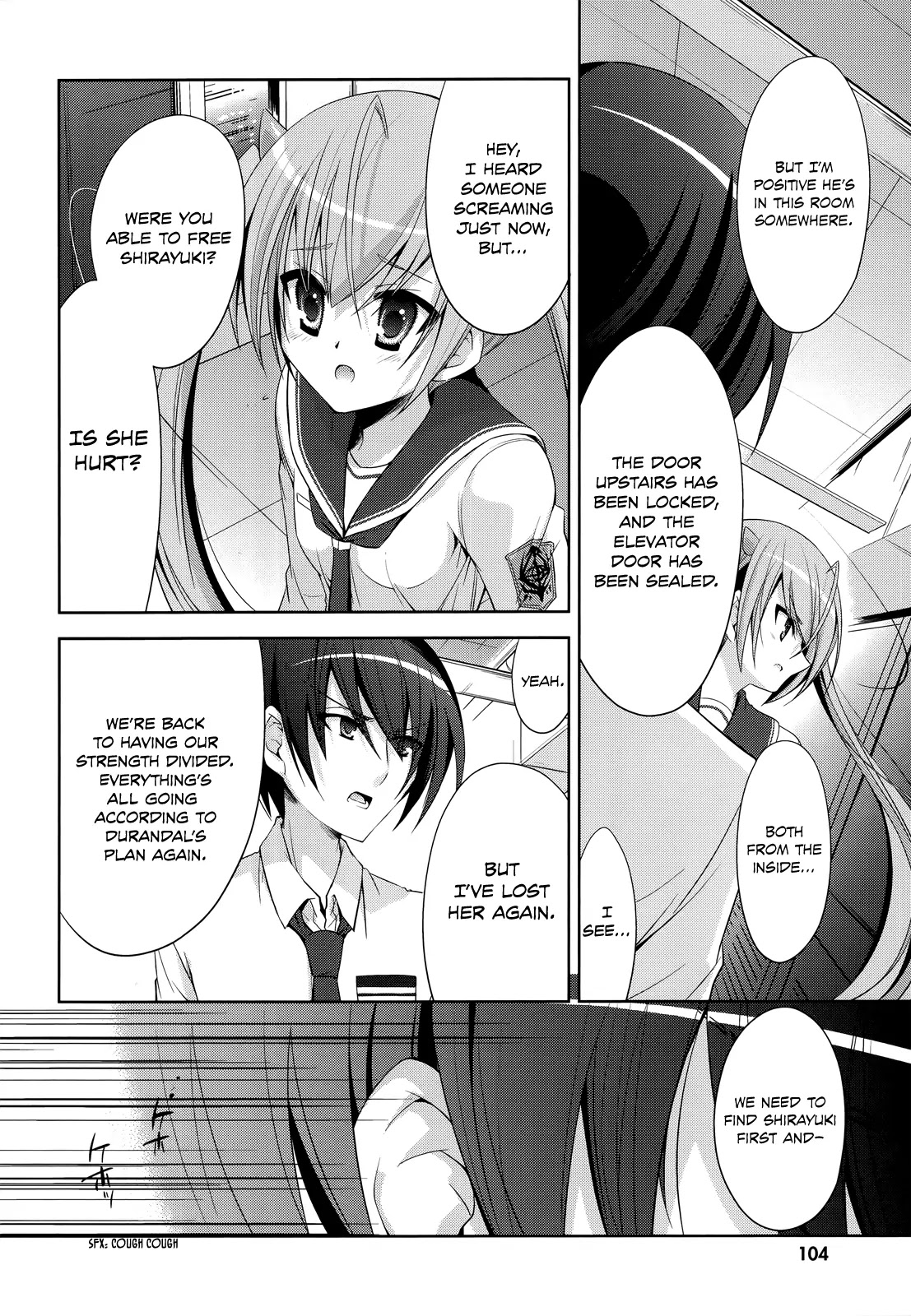 Hidan no Aria Chapter 25 page 13 - Chapter 25: Stealth
