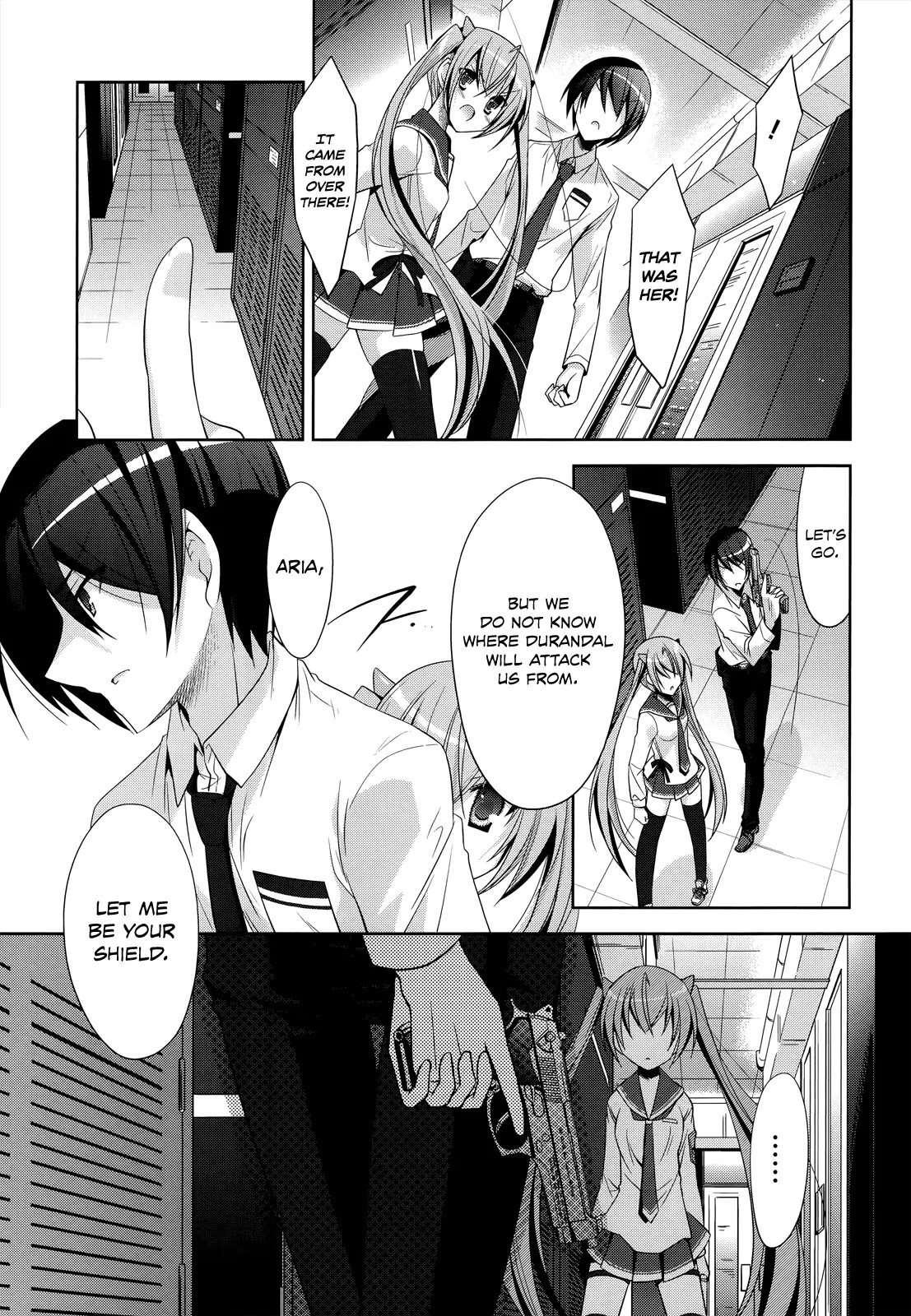 Hidan no Aria Chapter 25 page 14 - Chapter 25: Stealth