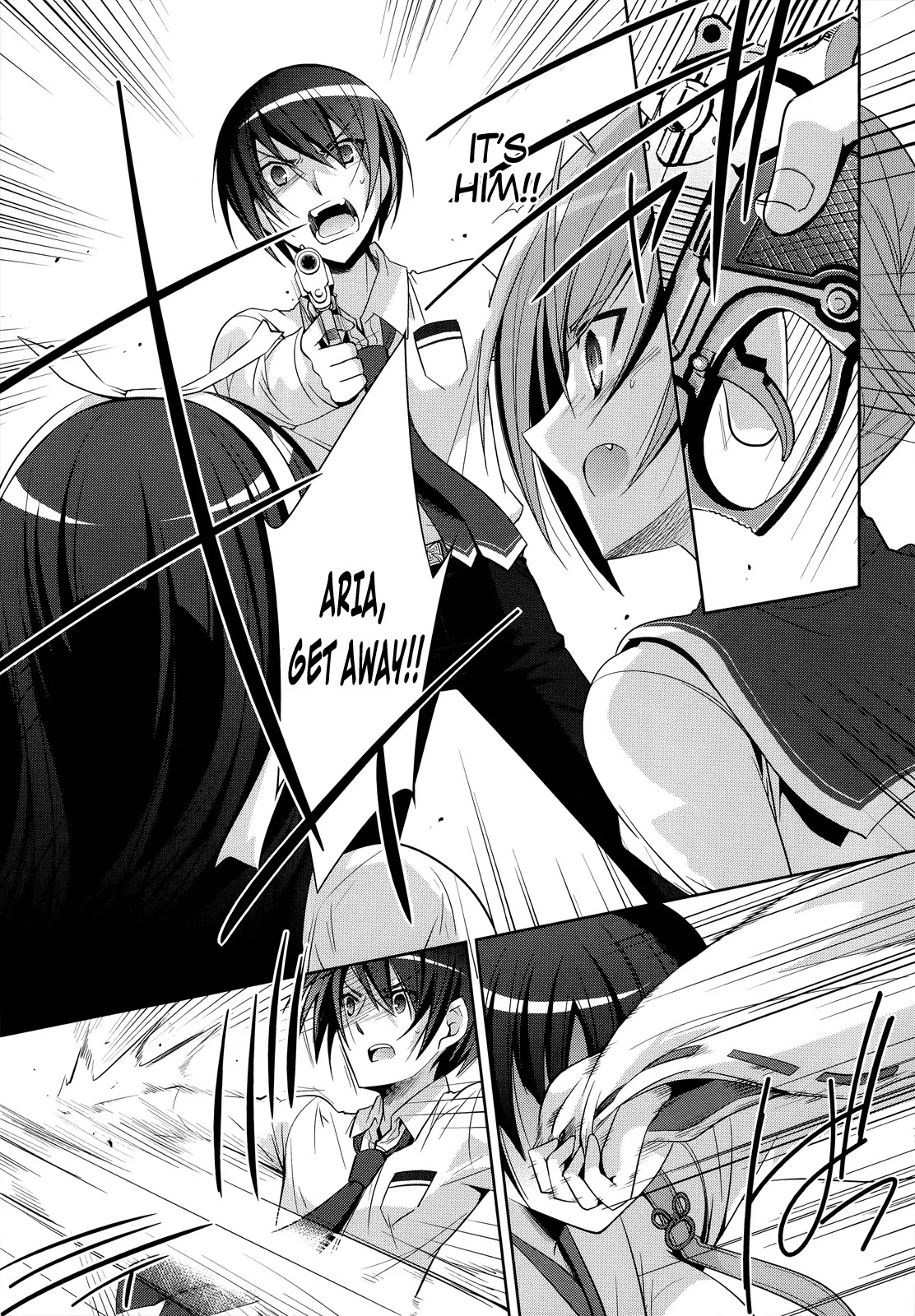 Hidan no Aria Chapter 25 page 18 - Chapter 25: Stealth