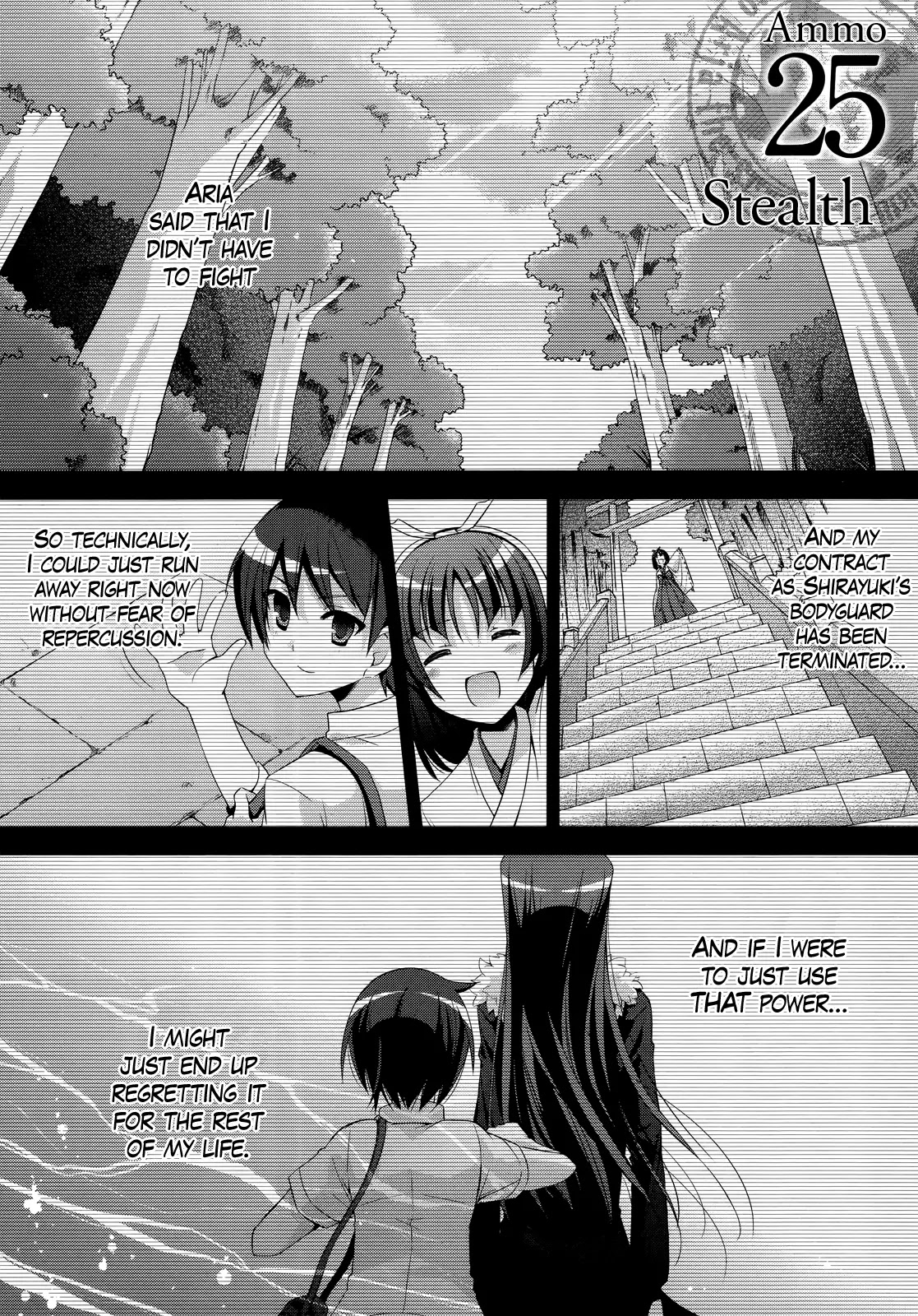 Hidan no Aria Chapter 25 page 2 - Chapter 25: Stealth