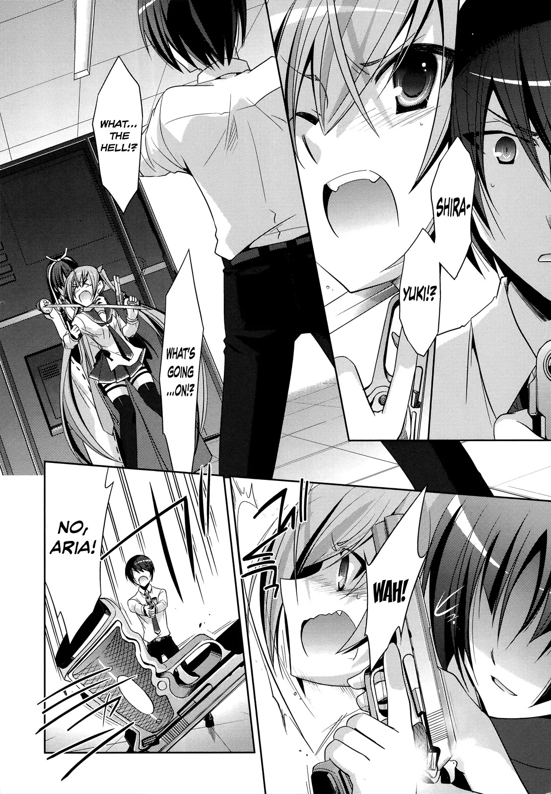 Hidan no Aria Chapter 25 page 21 - Chapter 25: Stealth