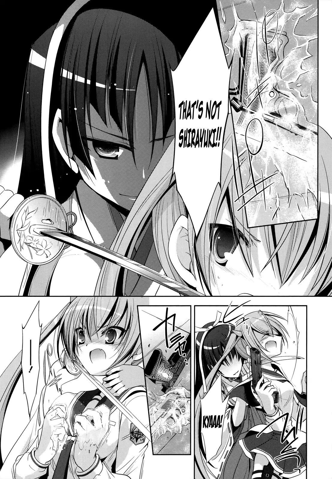 Hidan no Aria Chapter 25 page 22 - Chapter 25: Stealth