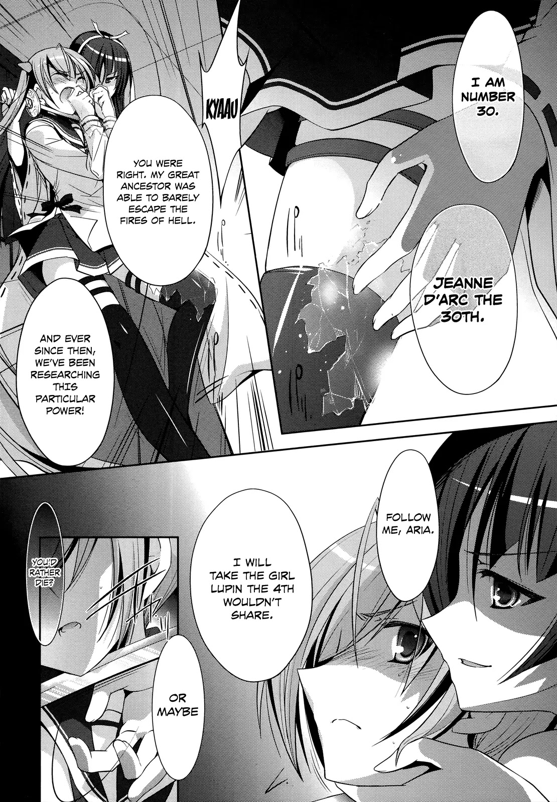 Hidan no Aria Chapter 25 page 27 - Chapter 25: Stealth