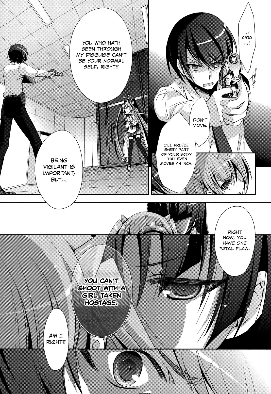 Hidan no Aria Chapter 25 page 28 - Chapter 25: Stealth