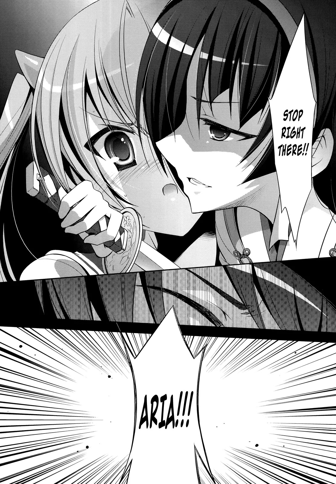 Hidan no Aria Chapter 25 page 30 - Chapter 25: Stealth