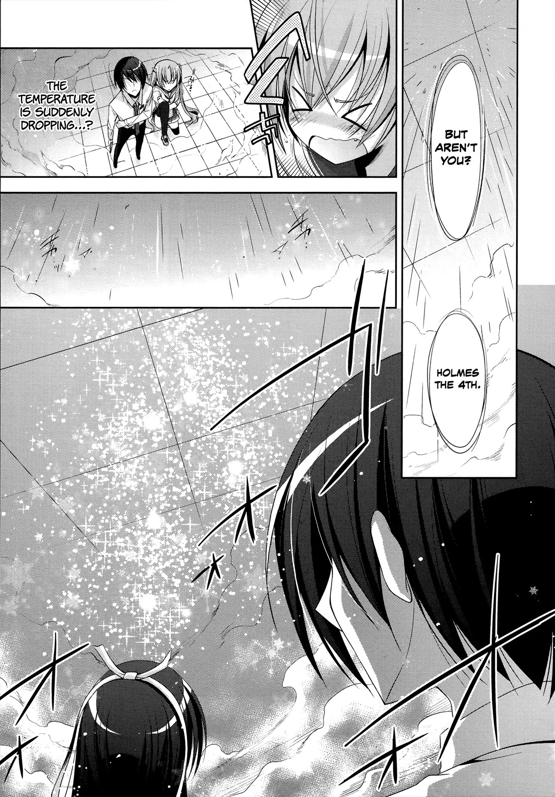 Hidan no Aria Chapter 26 page 10 - Chapter 26 : The Diamond Dust Witch VS The Scarlet Shrine Maiden