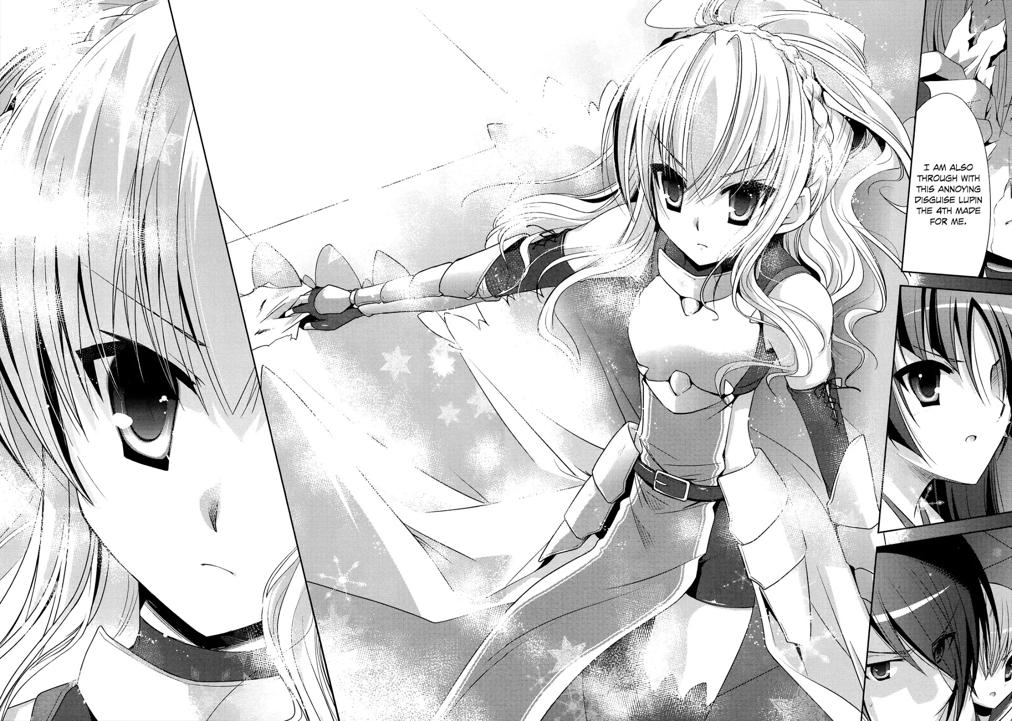 Hidan no Aria Chapter 26 page 21 - Chapter 26 : The Diamond Dust Witch VS The Scarlet Shrine Maiden