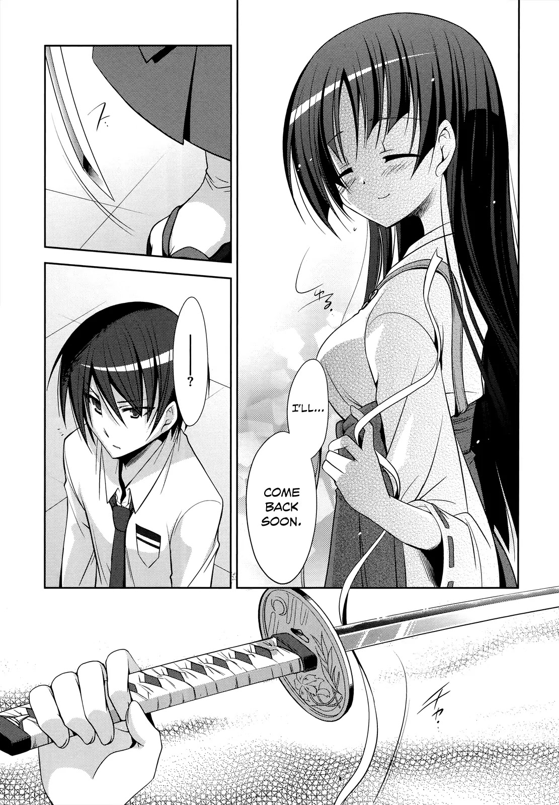 Hidan no Aria Chapter 26 page 25 - Chapter 26 : The Diamond Dust Witch VS The Scarlet Shrine Maiden