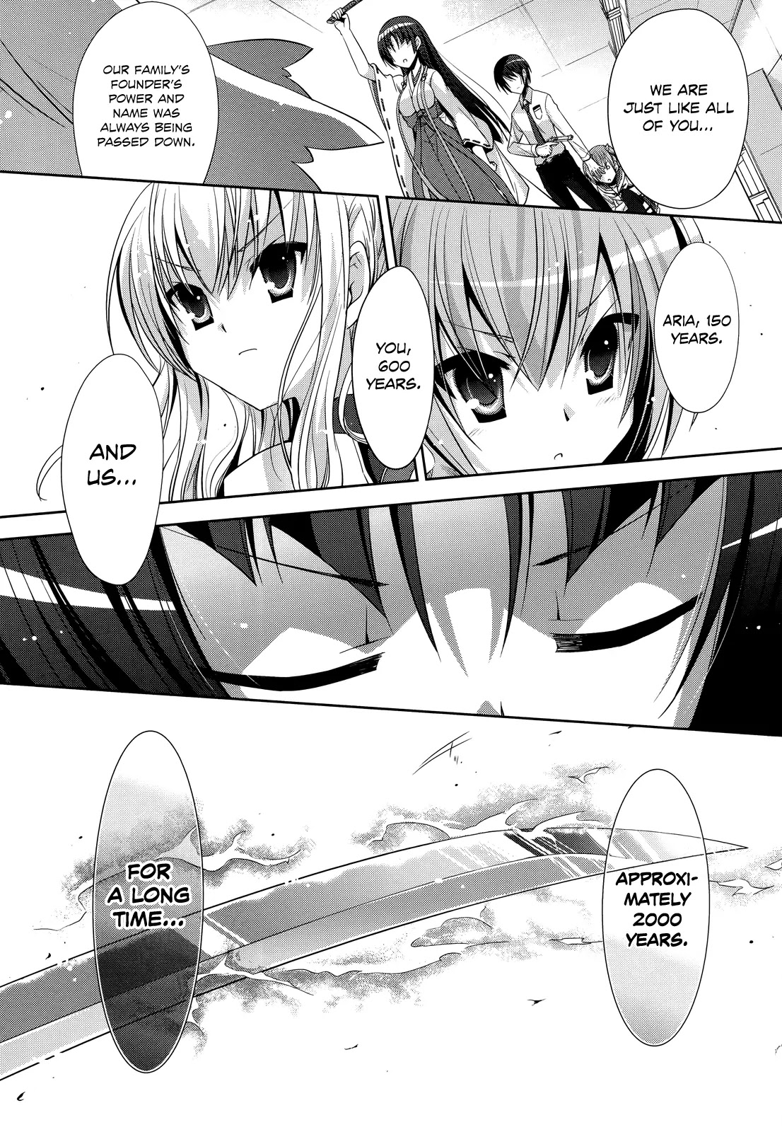 Hidan no Aria Chapter 26 page 27 - Chapter 26 : The Diamond Dust Witch VS The Scarlet Shrine Maiden