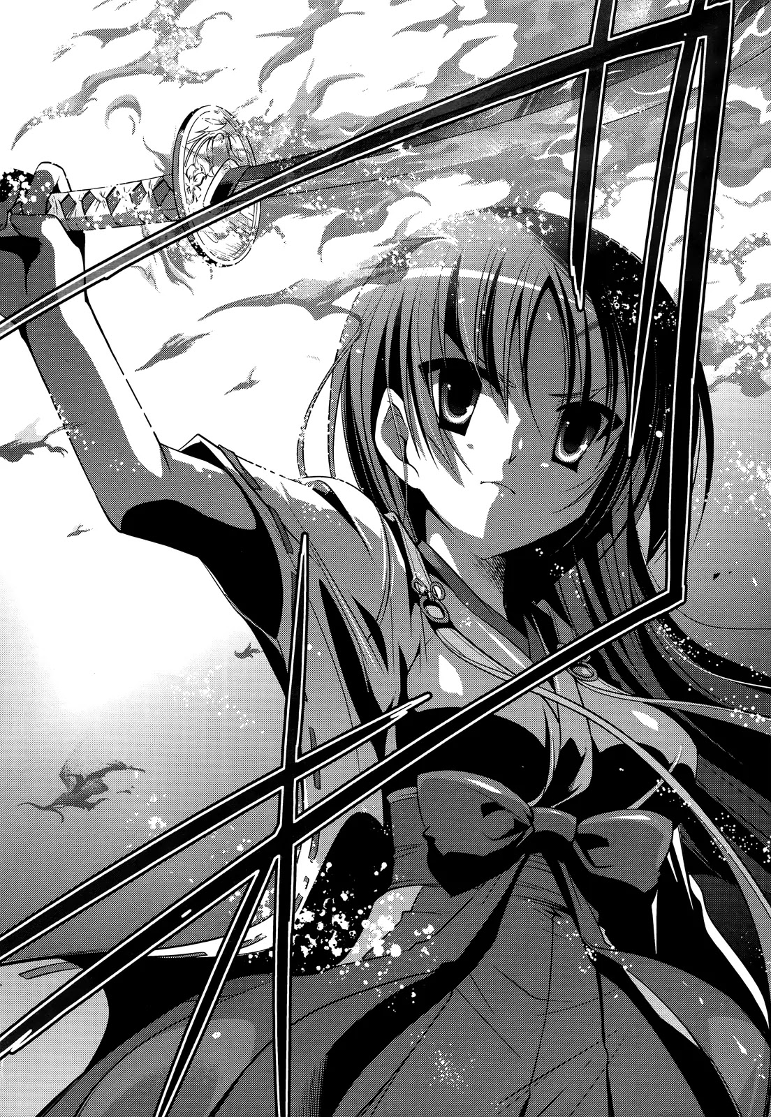 Hidan no Aria Chapter 26 page 28 - Chapter 26 : The Diamond Dust Witch VS The Scarlet Shrine Maiden