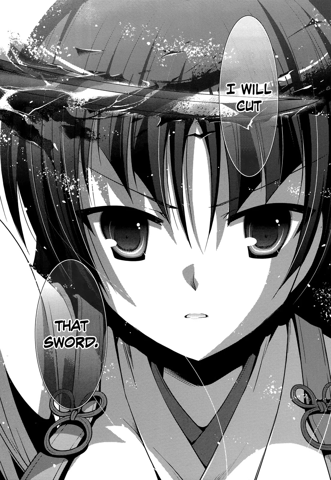 Hidan no Aria Chapter 26 page 32 - Chapter 26 : The Diamond Dust Witch VS The Scarlet Shrine Maiden