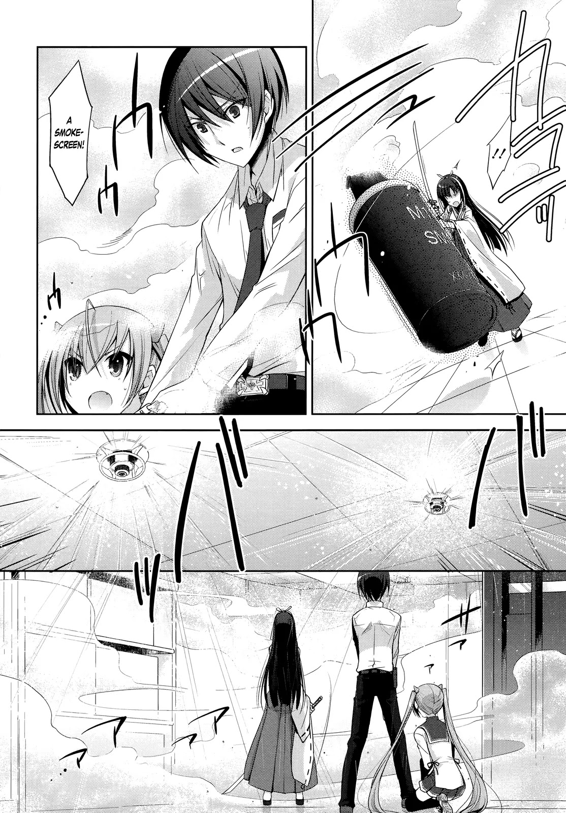 Hidan no Aria Chapter 26 page 5 - Chapter 26 : The Diamond Dust Witch VS The Scarlet Shrine Maiden
