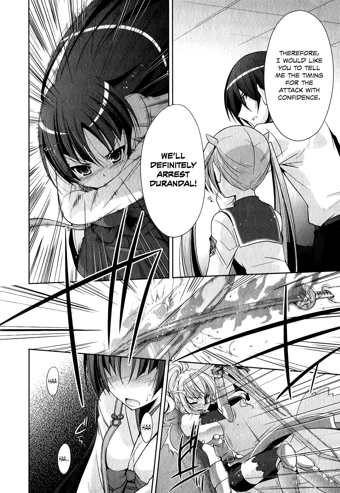 Hidan no Aria Chapter 27 page 13 - Chapter 27: Battle of Choutei