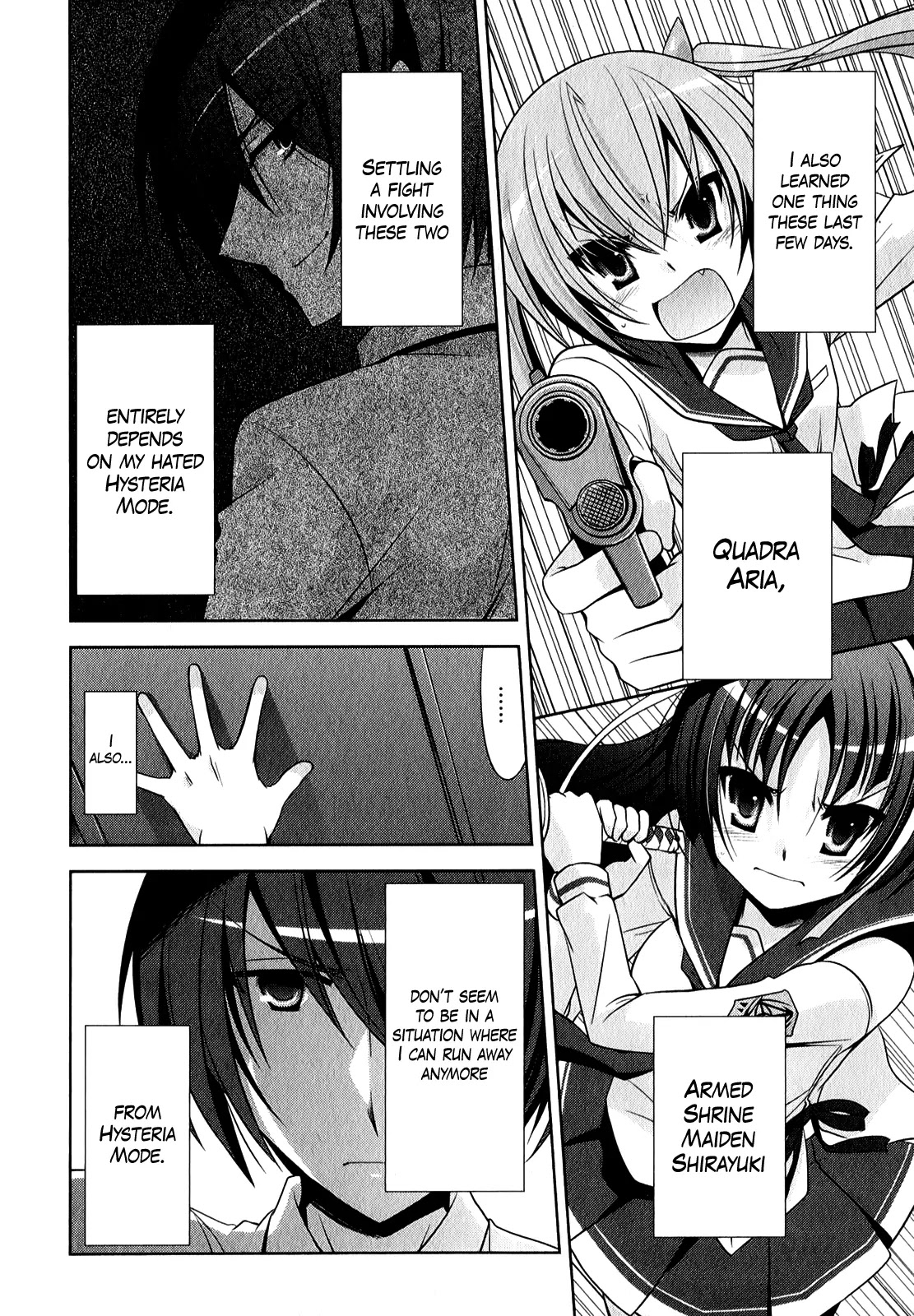 Hidan no Aria Chapter 28 page 25 - Chapter 28: Partner