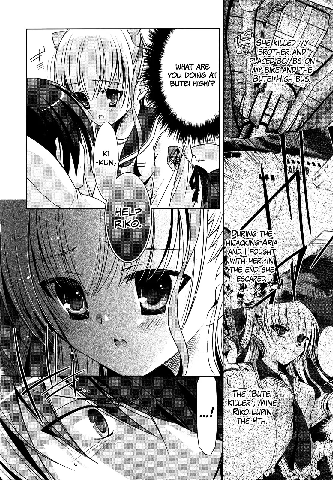 Hidan no Aria Chapter 29 page 10 - Chapter 29 : Ammo Butai Kidnapper