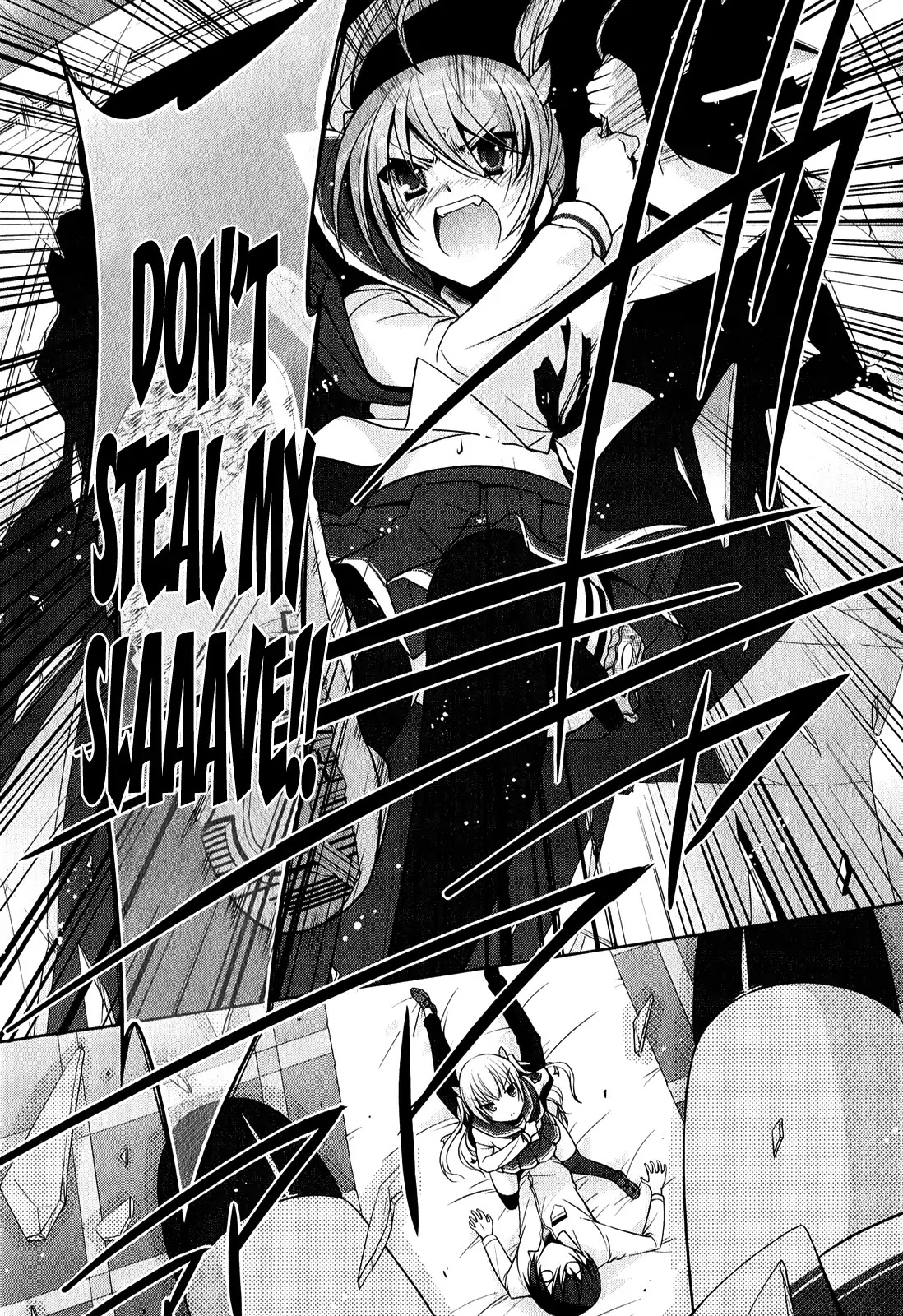 Hidan no Aria Chapter 29 page 22 - Chapter 29 : Ammo Butai Kidnapper