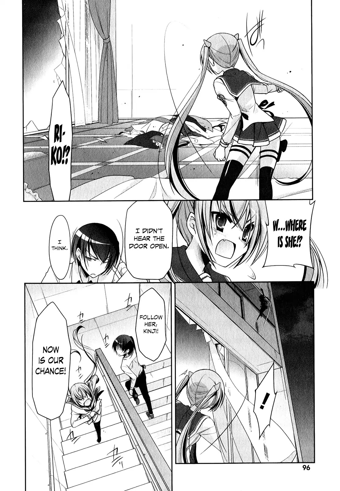 Hidan no Aria Chapter 29 page 28 - Chapter 29 : Ammo Butai Kidnapper