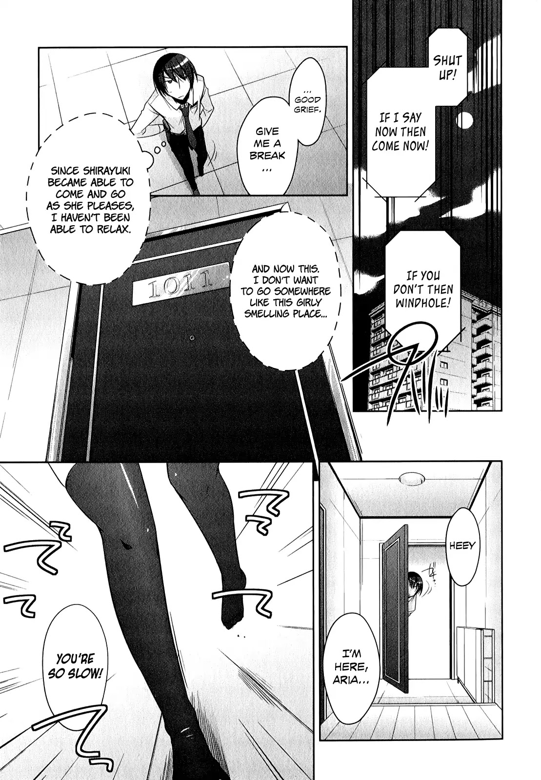 Hidan no Aria Chapter 29 page 3 - Chapter 29 : Ammo Butai Kidnapper