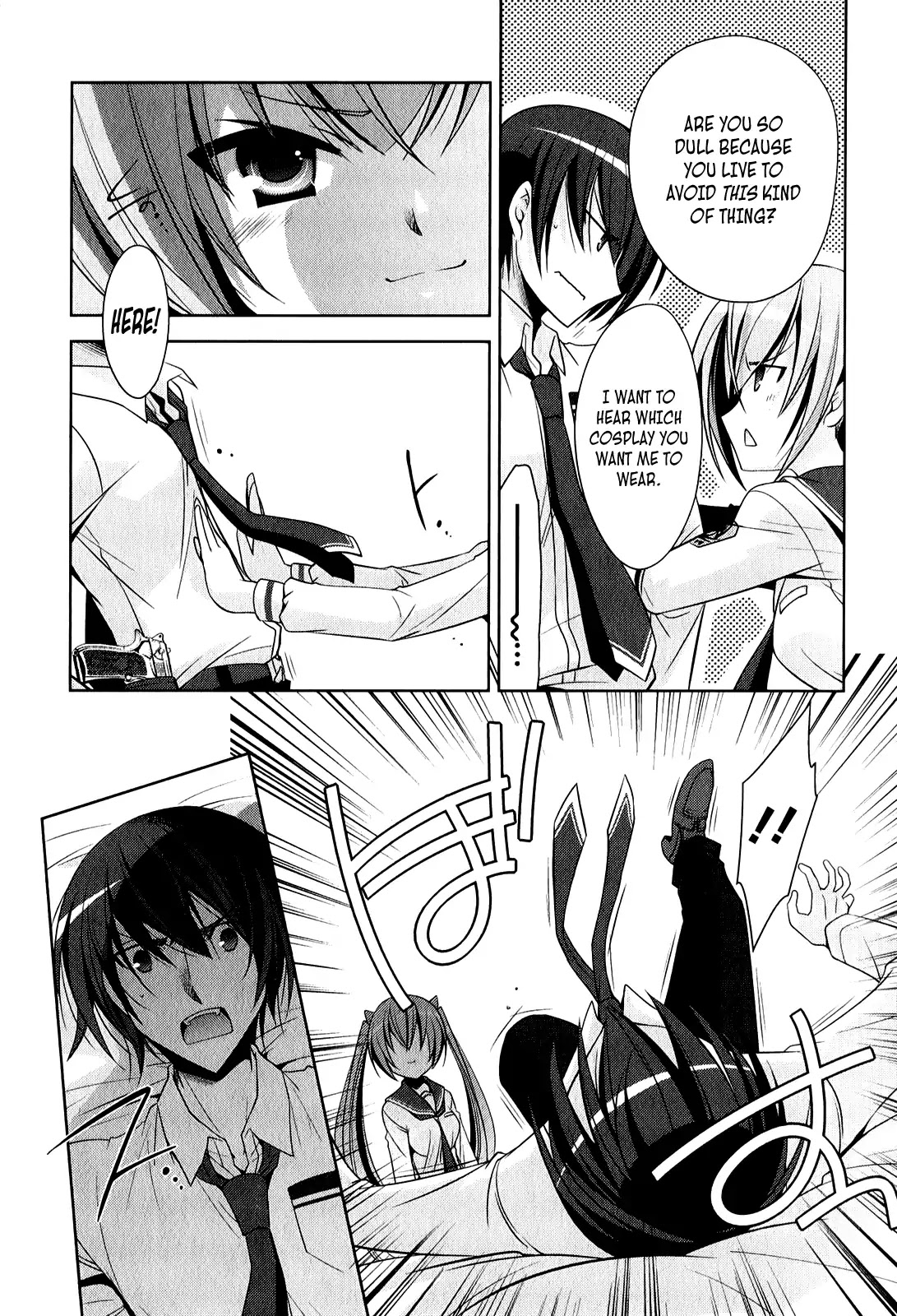 Hidan no Aria Chapter 29 page 5 - Chapter 29 : Ammo Butai Kidnapper