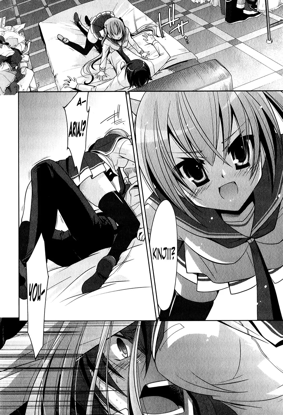 Hidan no Aria Chapter 29 page 6 - Chapter 29 : Ammo Butai Kidnapper