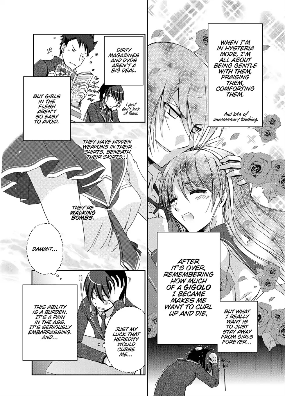 Hidan no Aria Chapter 3 page 10 - Chapter 3: Vol.1 Bullet 3: I’ll Blow You a New Hole!