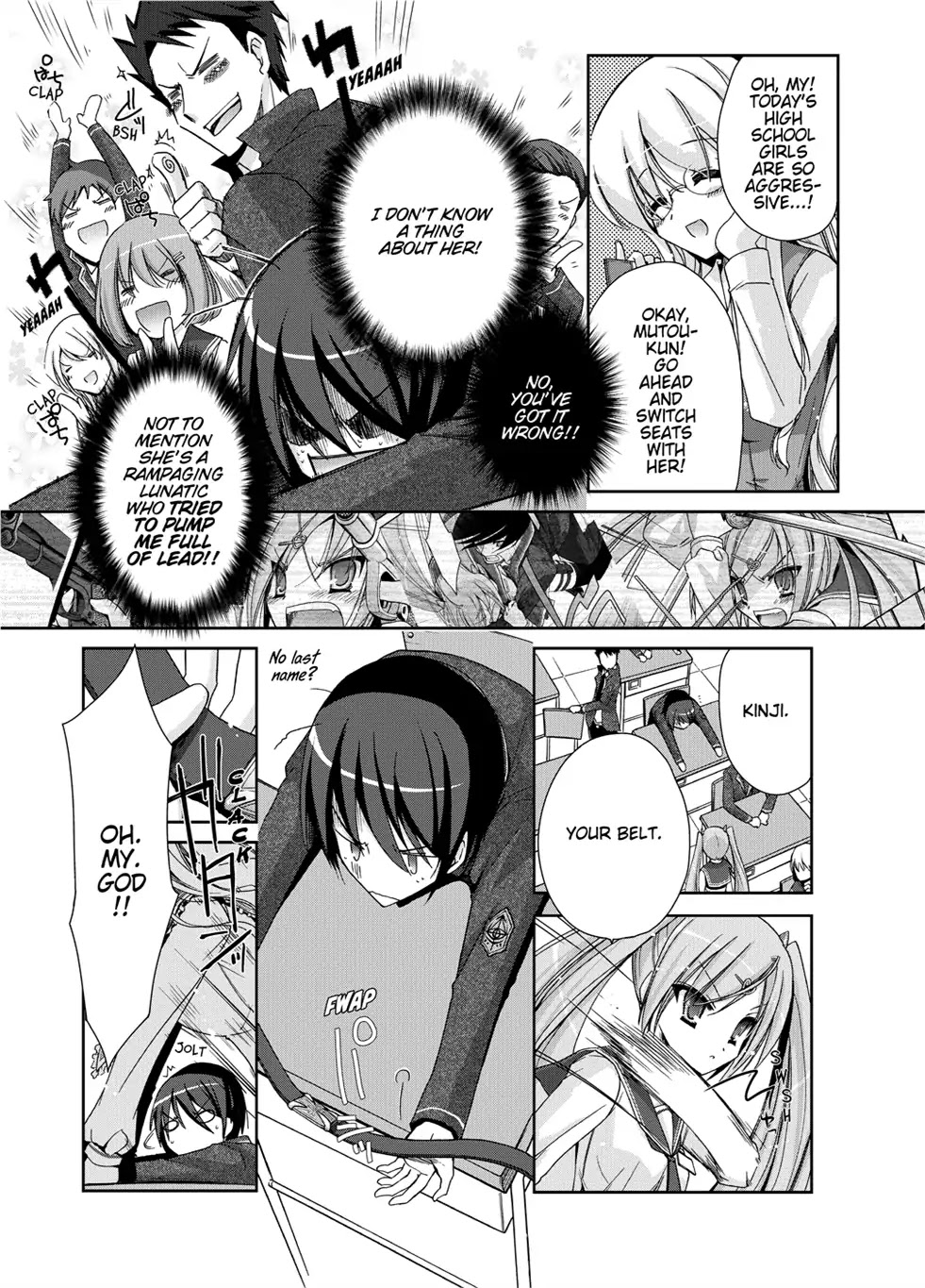Hidan no Aria Chapter 3 page 14 - Chapter 3: Vol.1 Bullet 3: I’ll Blow You a New Hole!