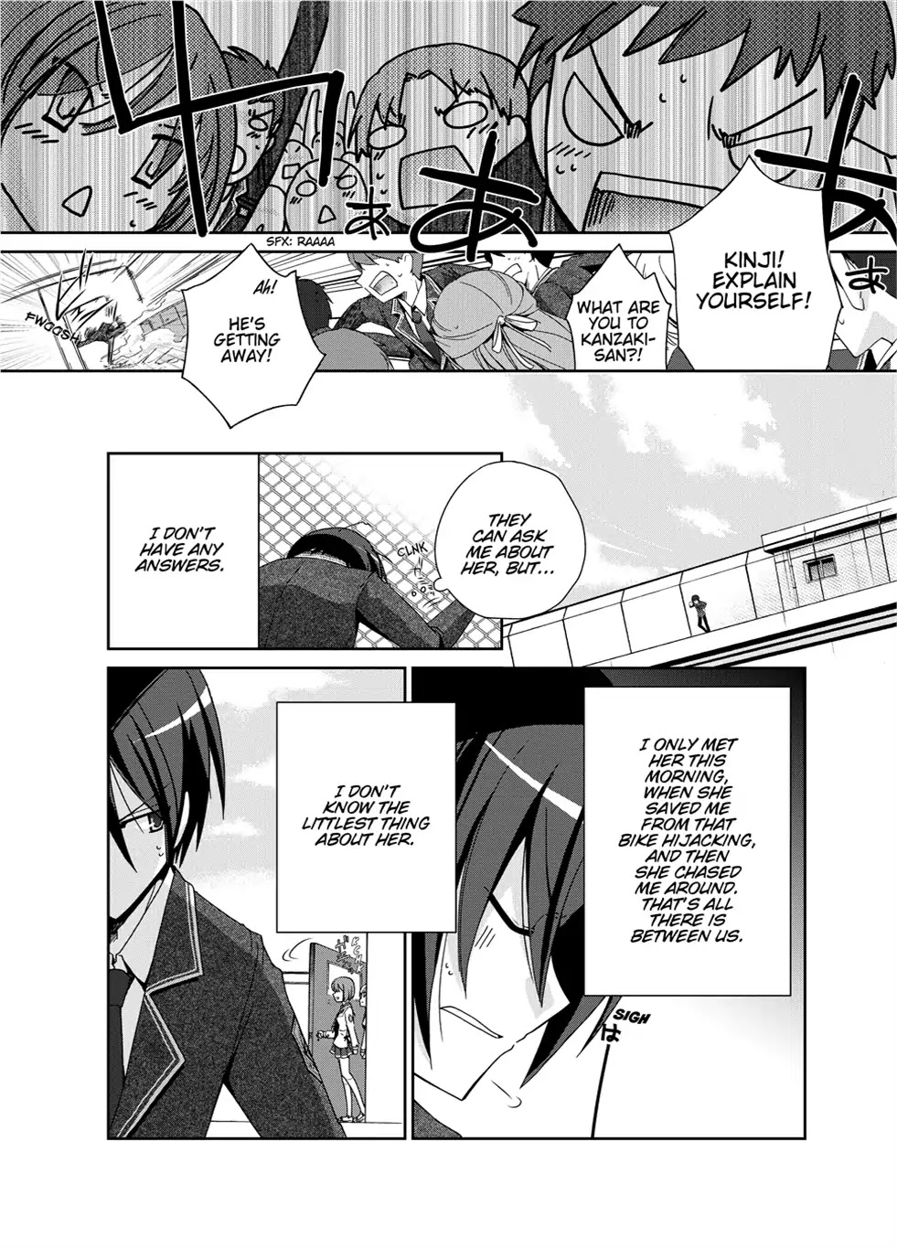 Hidan no Aria Chapter 3 page 20 - Chapter 3: Vol.1 Bullet 3: I’ll Blow You a New Hole!