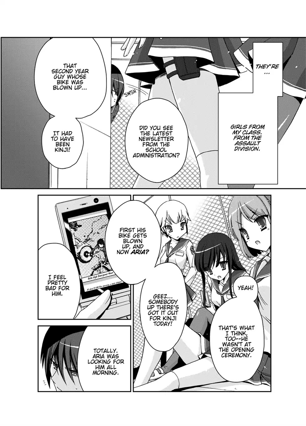 Hidan no Aria Chapter 3 page 21 - Chapter 3: Vol.1 Bullet 3: I’ll Blow You a New Hole!